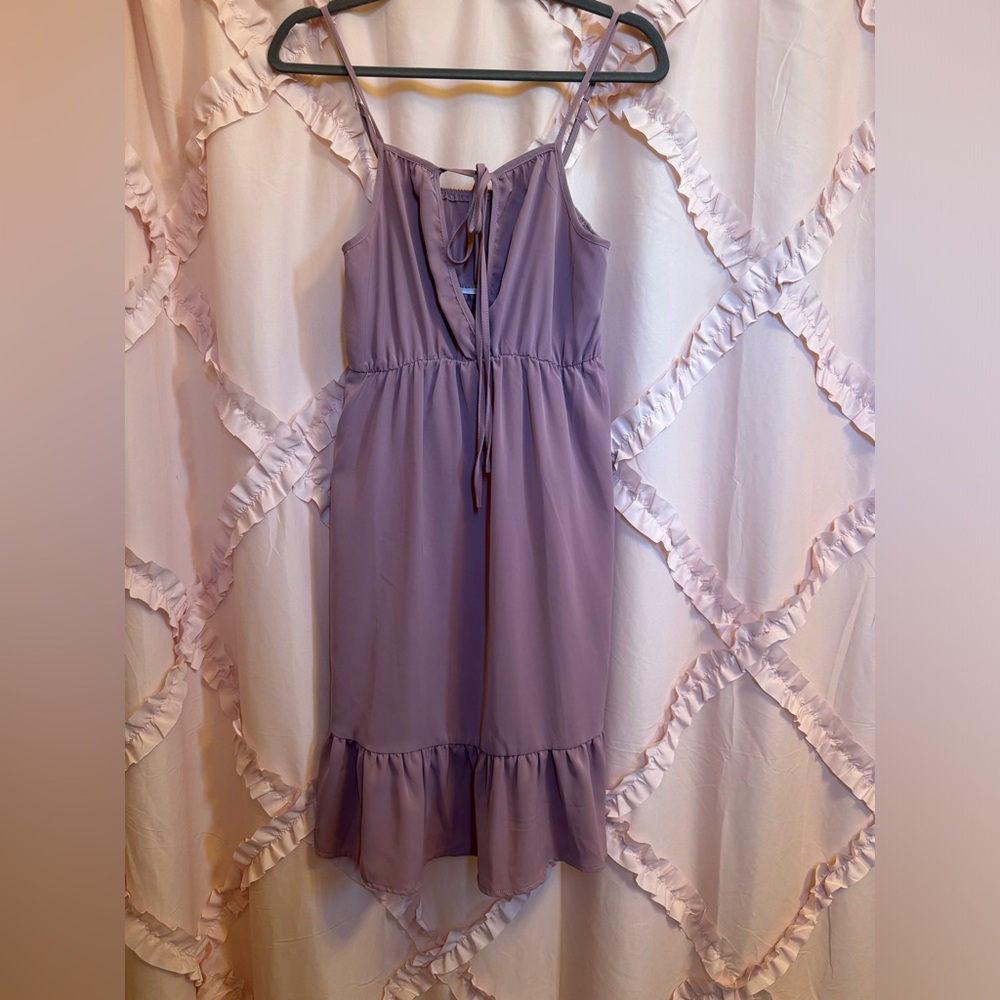 Mauve Mini Dress